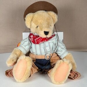 North American Bear Co Fuzzy VanderBear Fuzzy The Kid‎ Cowboy Plush Vintage 1991